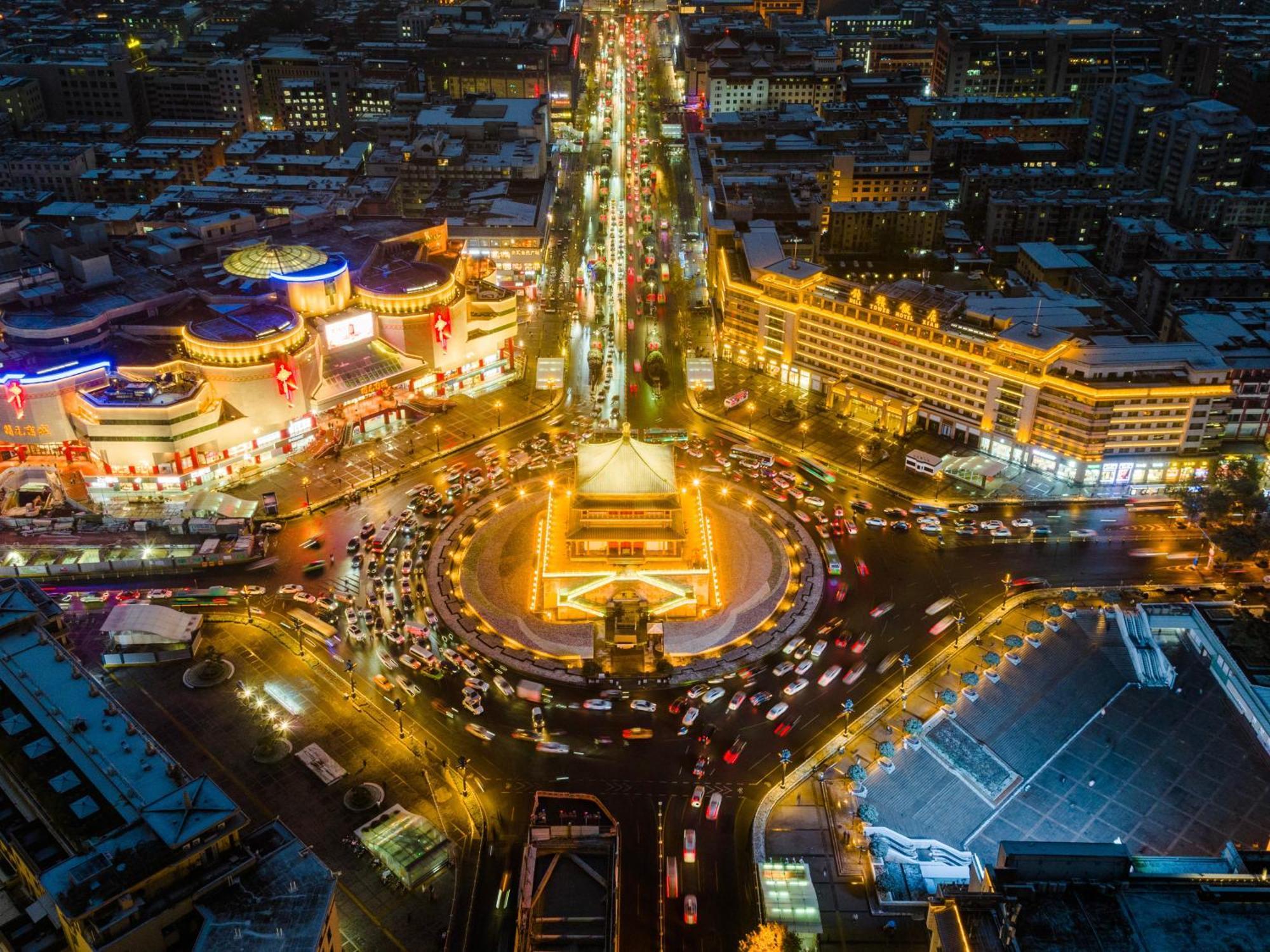 Campanile Hotel Xi'An Dayan Pagoda Datang Night City Hotel Экстерьер фото